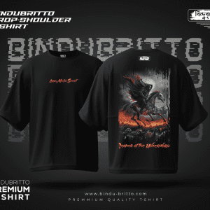 Reaper of the underworld-Premium Cotton Drop Shoulder T-Shirt