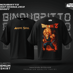 Drabal Ball Z-Premium Cotton Drop Shoulder T-Shirt