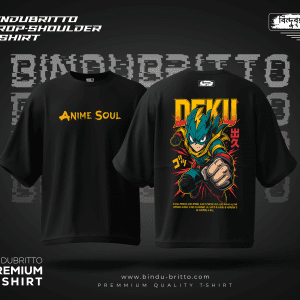 Deku-Premium Cotton Drop Shoulder T-Shirt