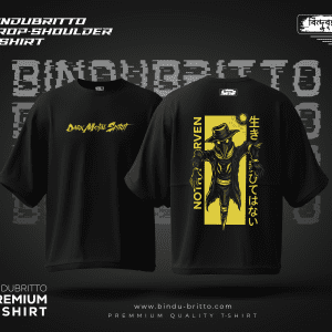 Cow Boy-Premium Cotton Drop Shoulder T-Shirt