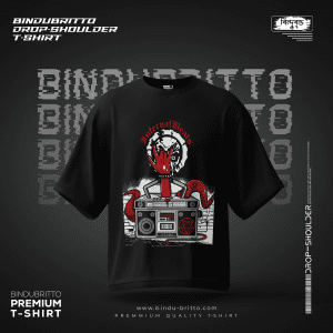 Infernal Beats-Premium Cotton Drop Shoulder T-Shirt