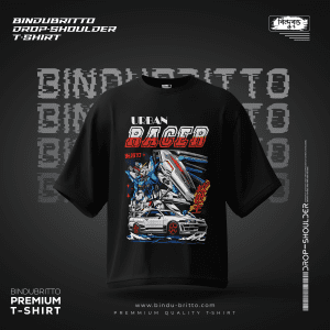 Urban Racer-Premium Cotton Drop Shoulder T-Shirt
